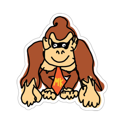 monkey kong sticker