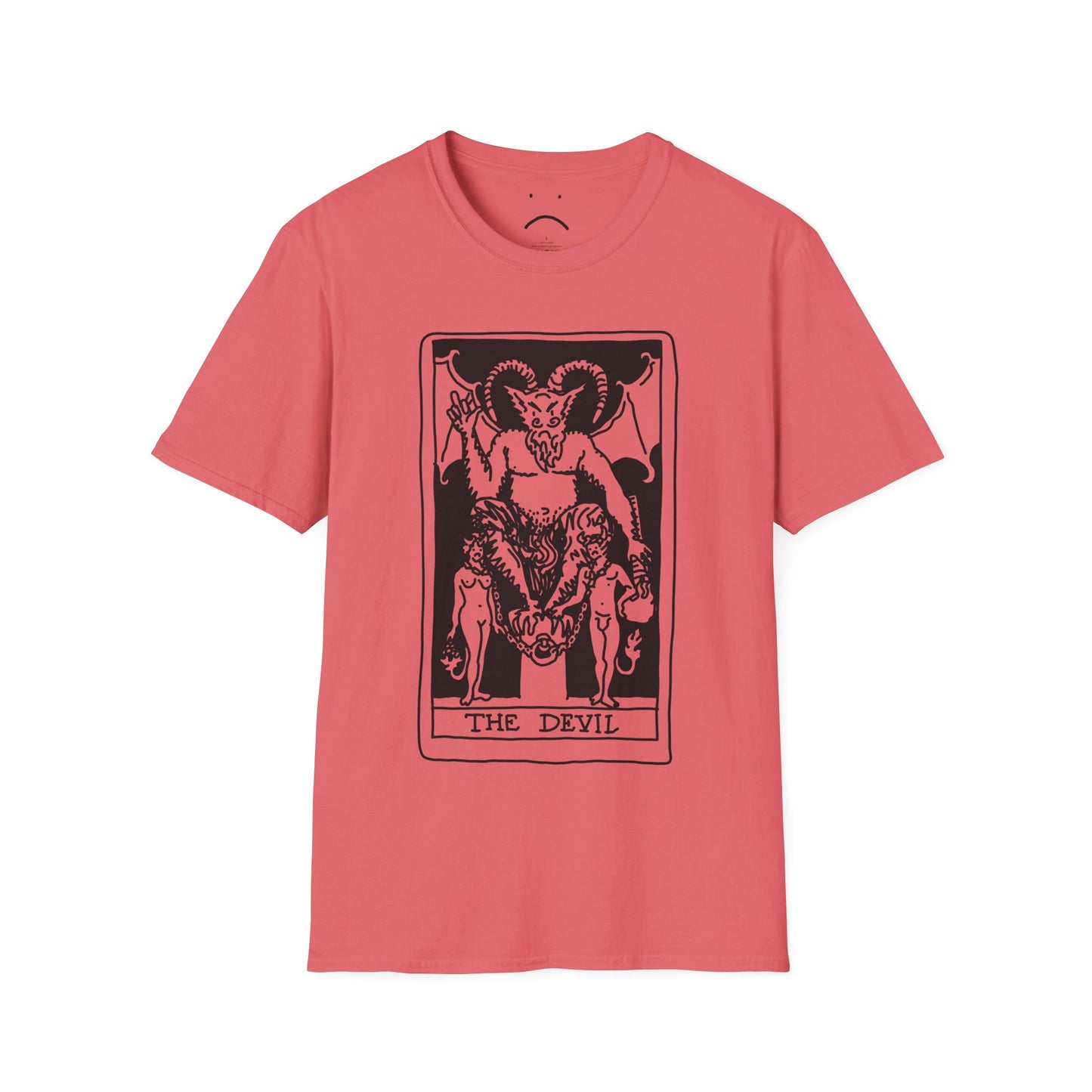 devil tarot card tee