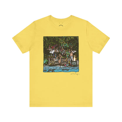 who let the girls out deluxe tee