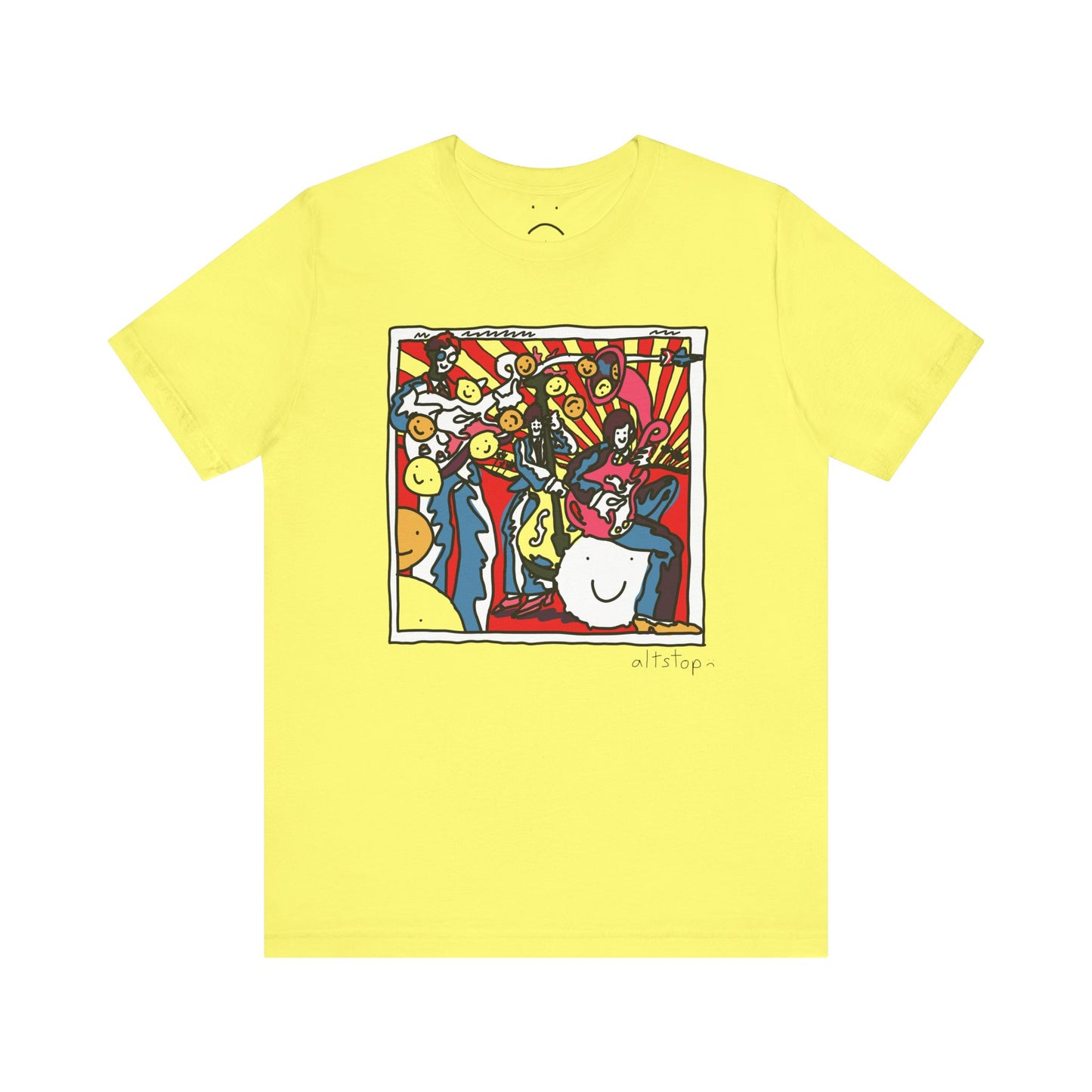 groovy citrus band deluxe tee