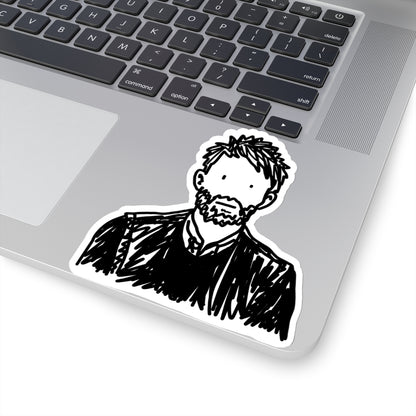 thom yorke sticker