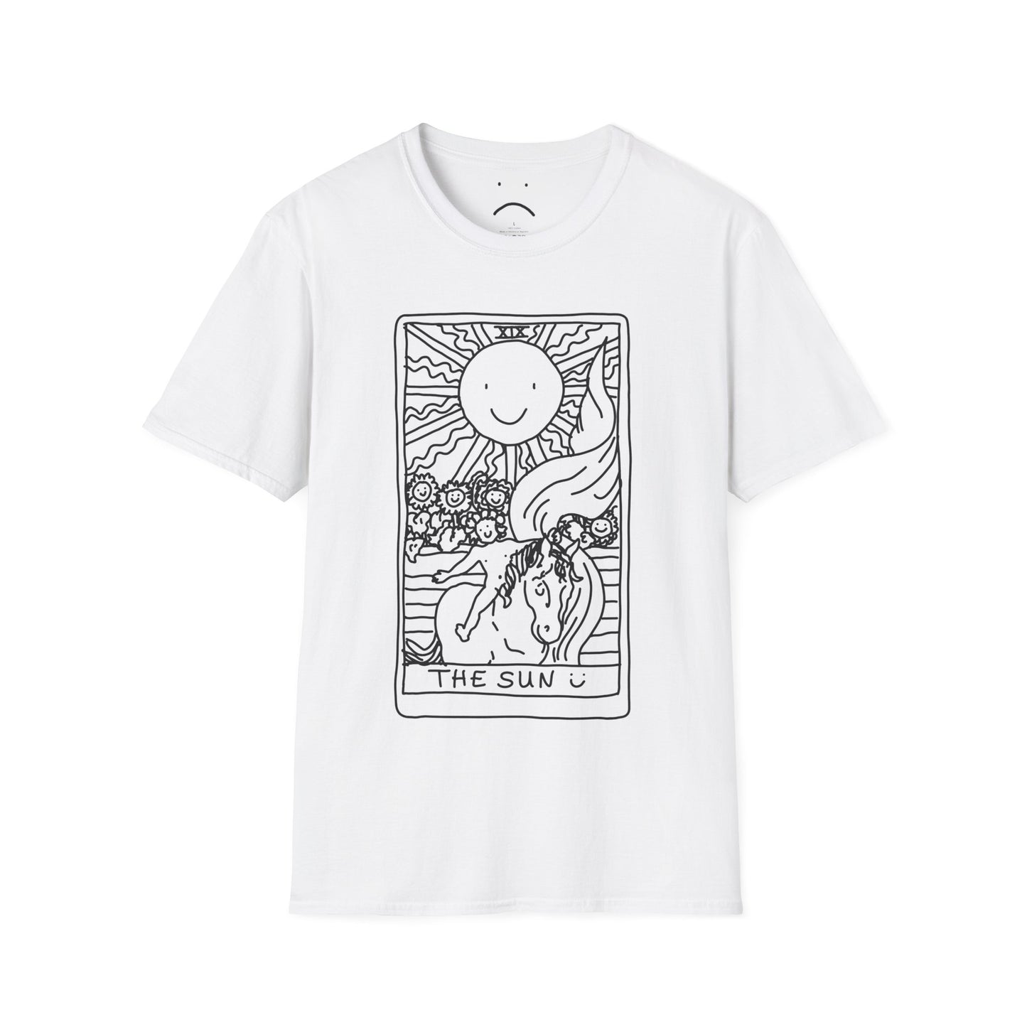 sun tarot card tee