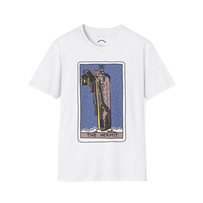 the hermit tarot card deluxe tee