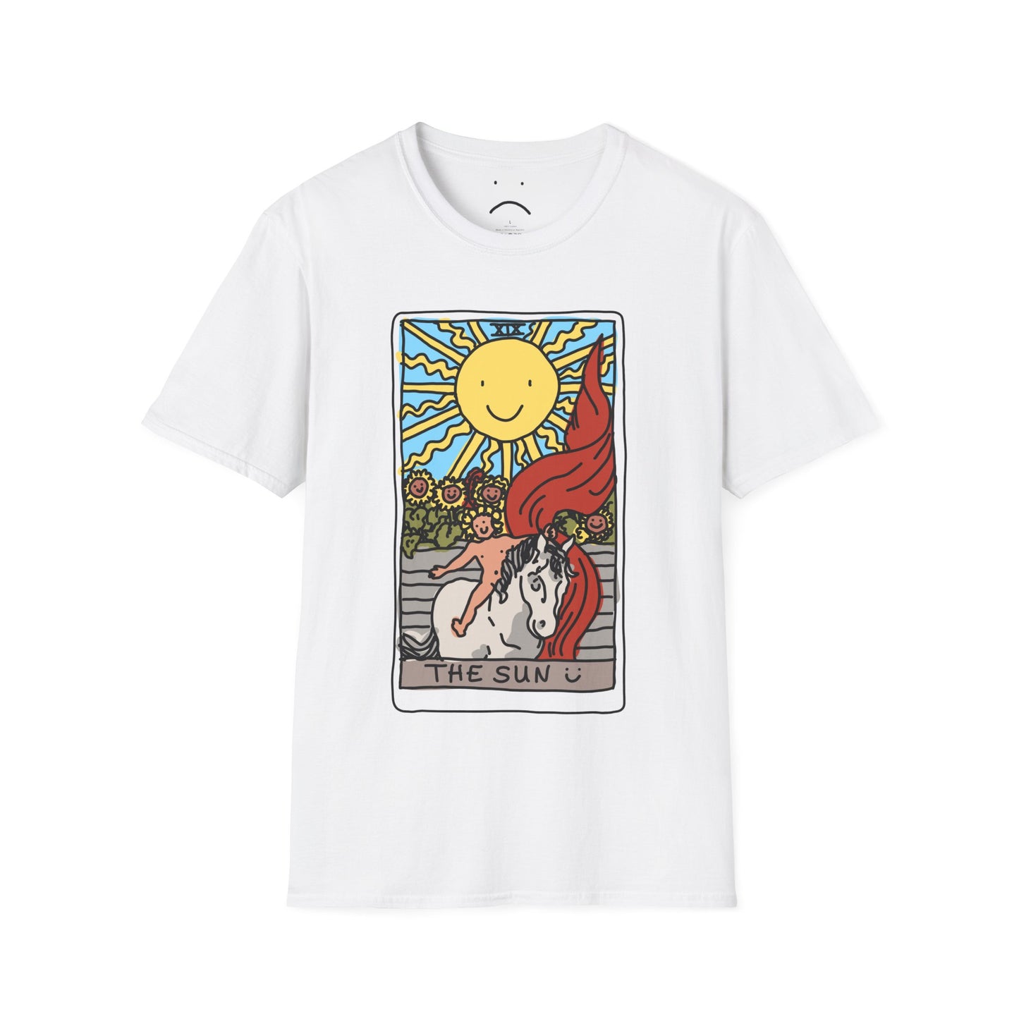 the sun tarot card deluxe tee