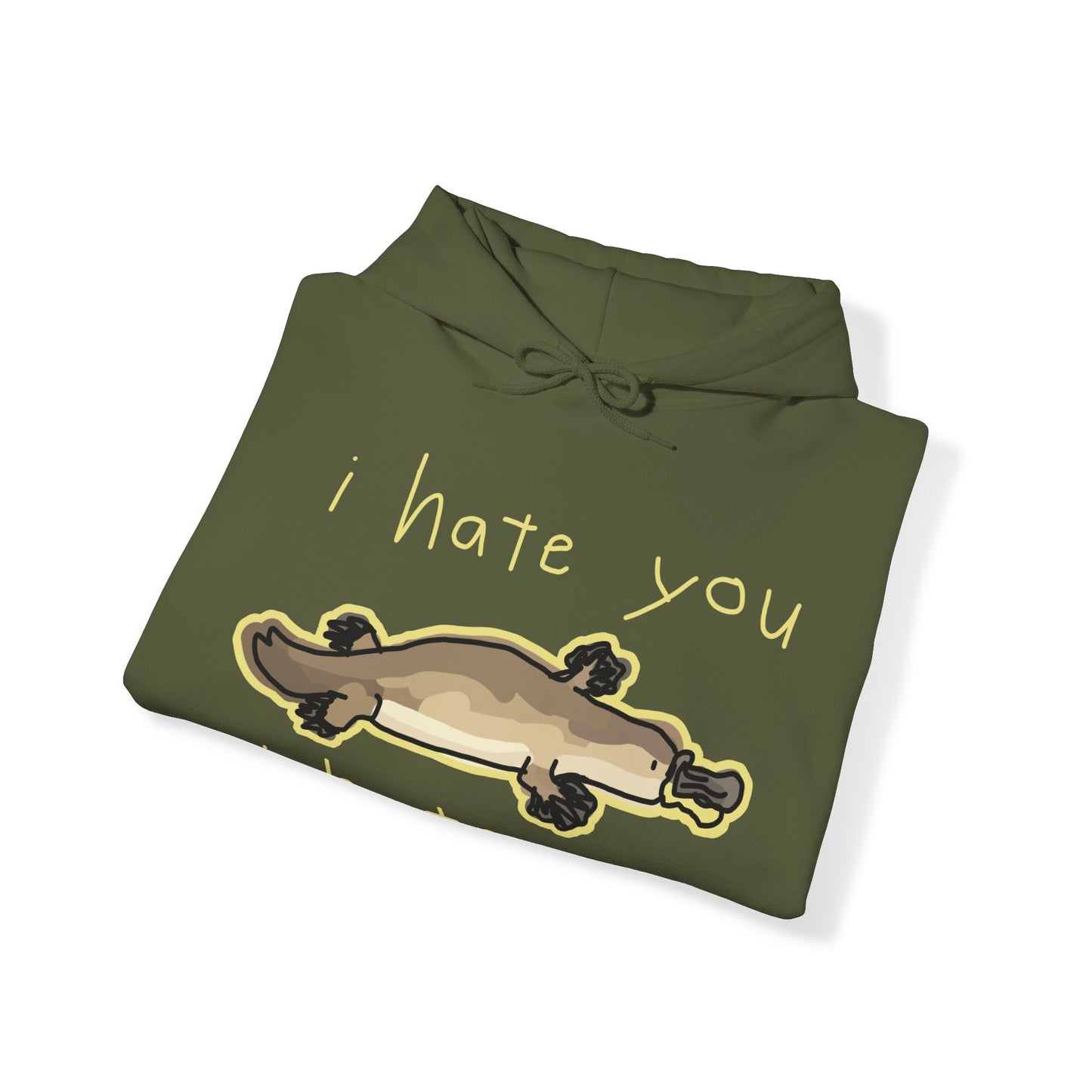 platypus hoodie