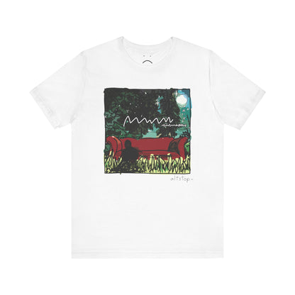 couch in the yard deluxe tee