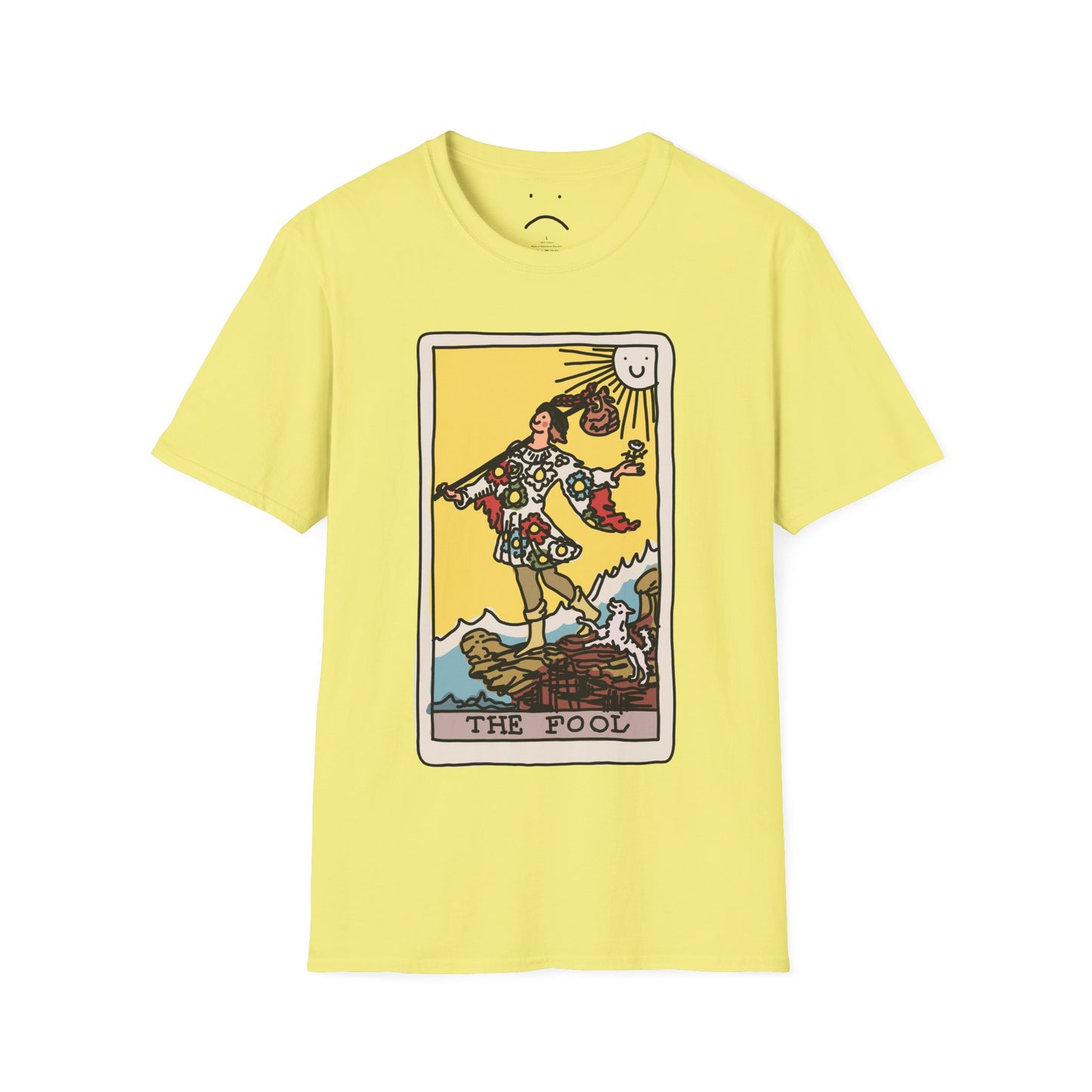 the fool tarot card deluxe tee