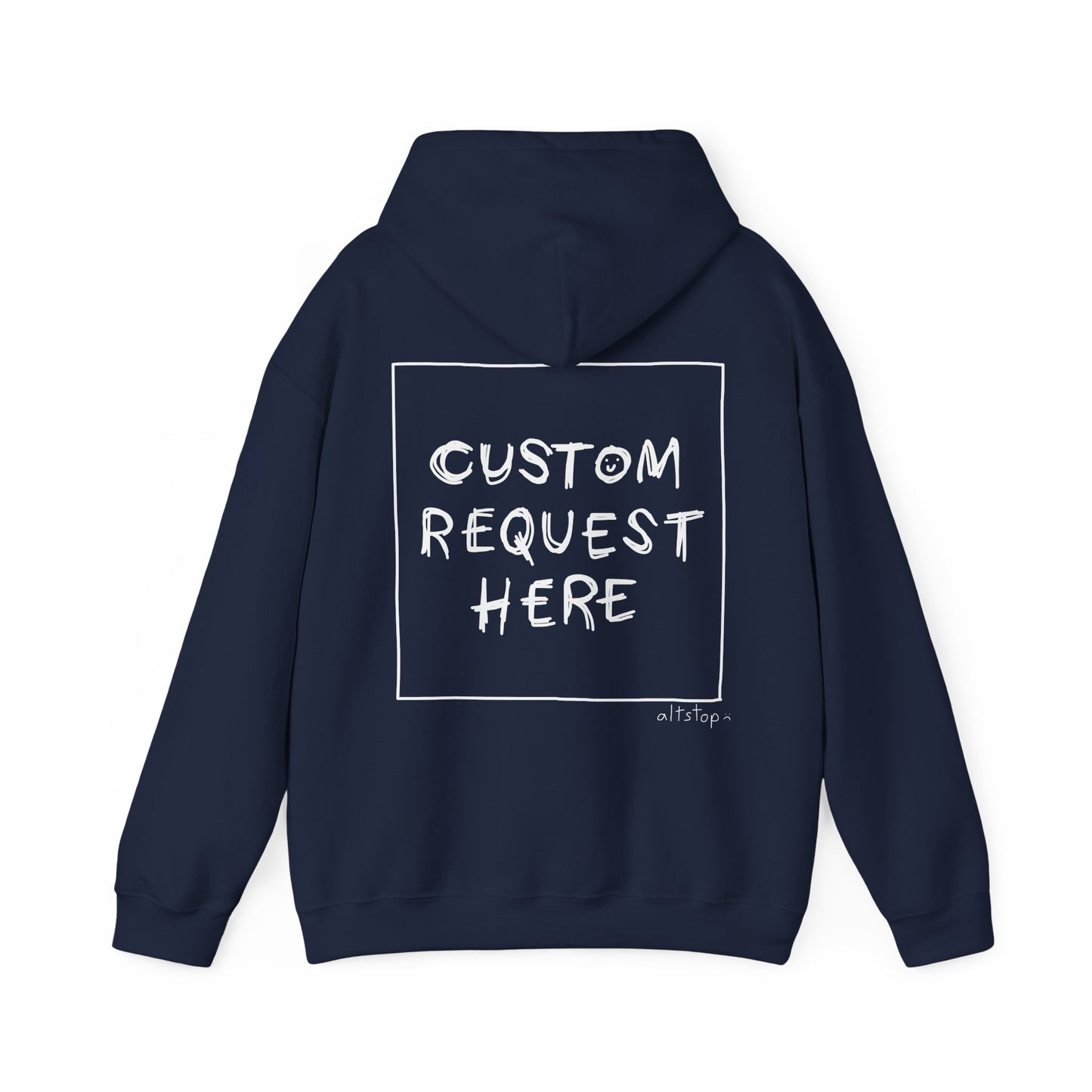 NEW! custom request hoodie :(