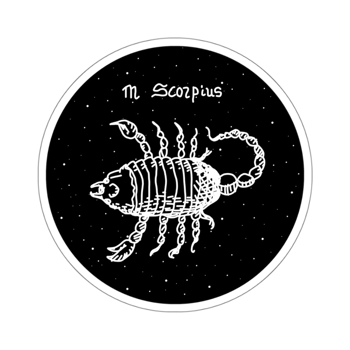 scorpio zodiac sticker