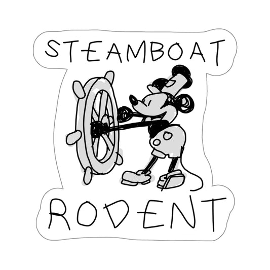 steamboat rodent sticker #2