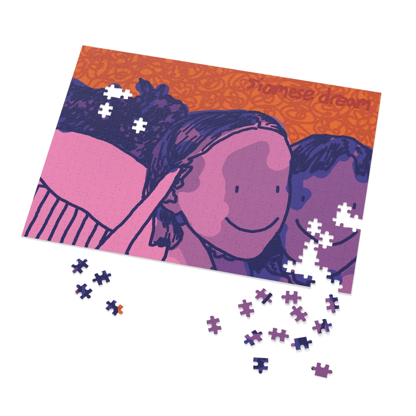 siamese dream jigsaw puzzle #1