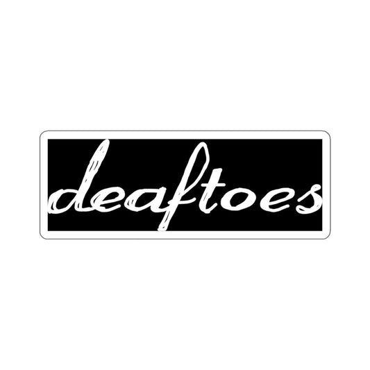 deaftoes sticker #2