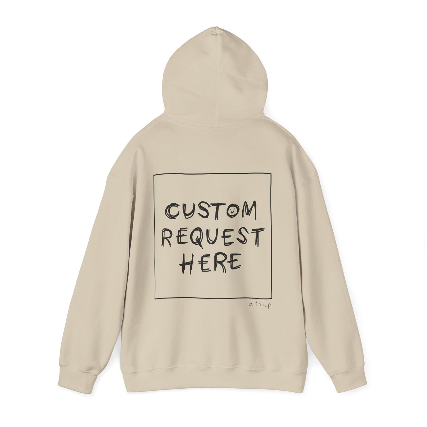 NEW! custom request hoodie :(