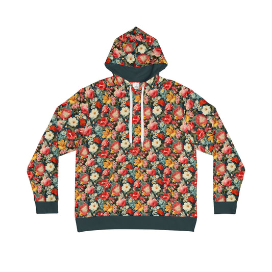 vintage flowers hoodie