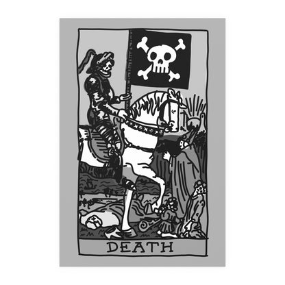 death tarot card poster