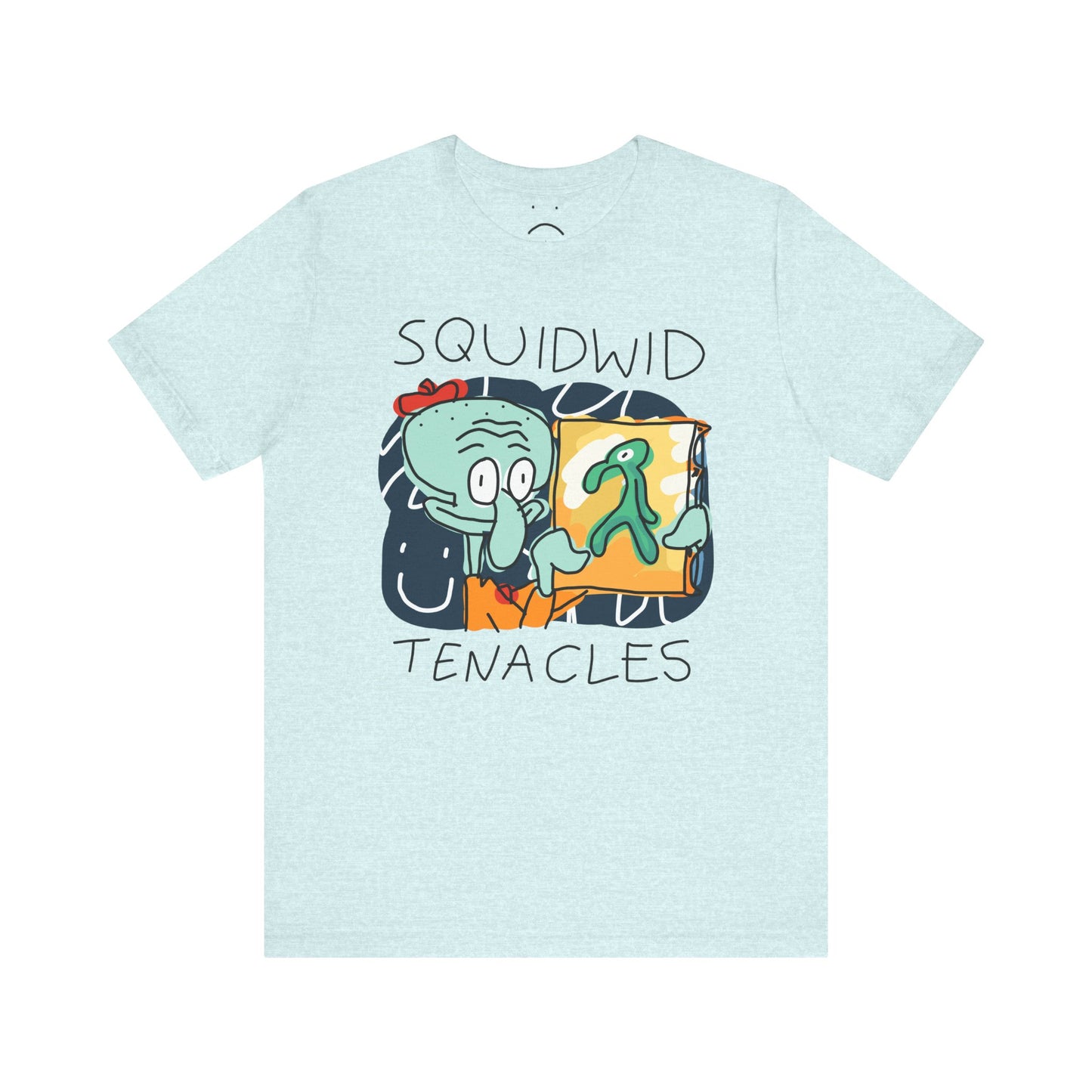 squidwid painting tee