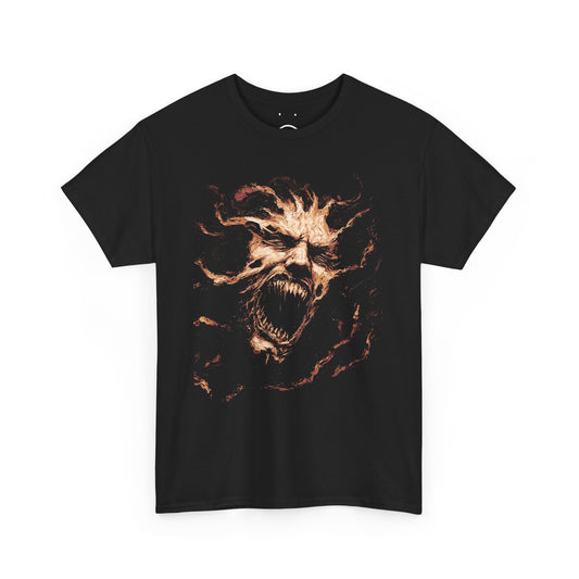 swirly agonizing face tee