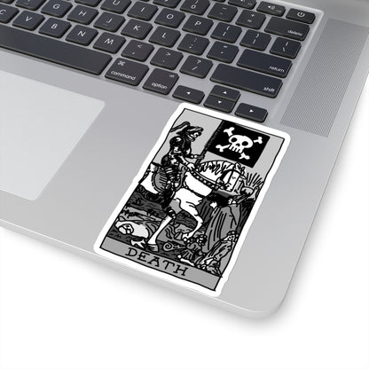 death tarot card sticker