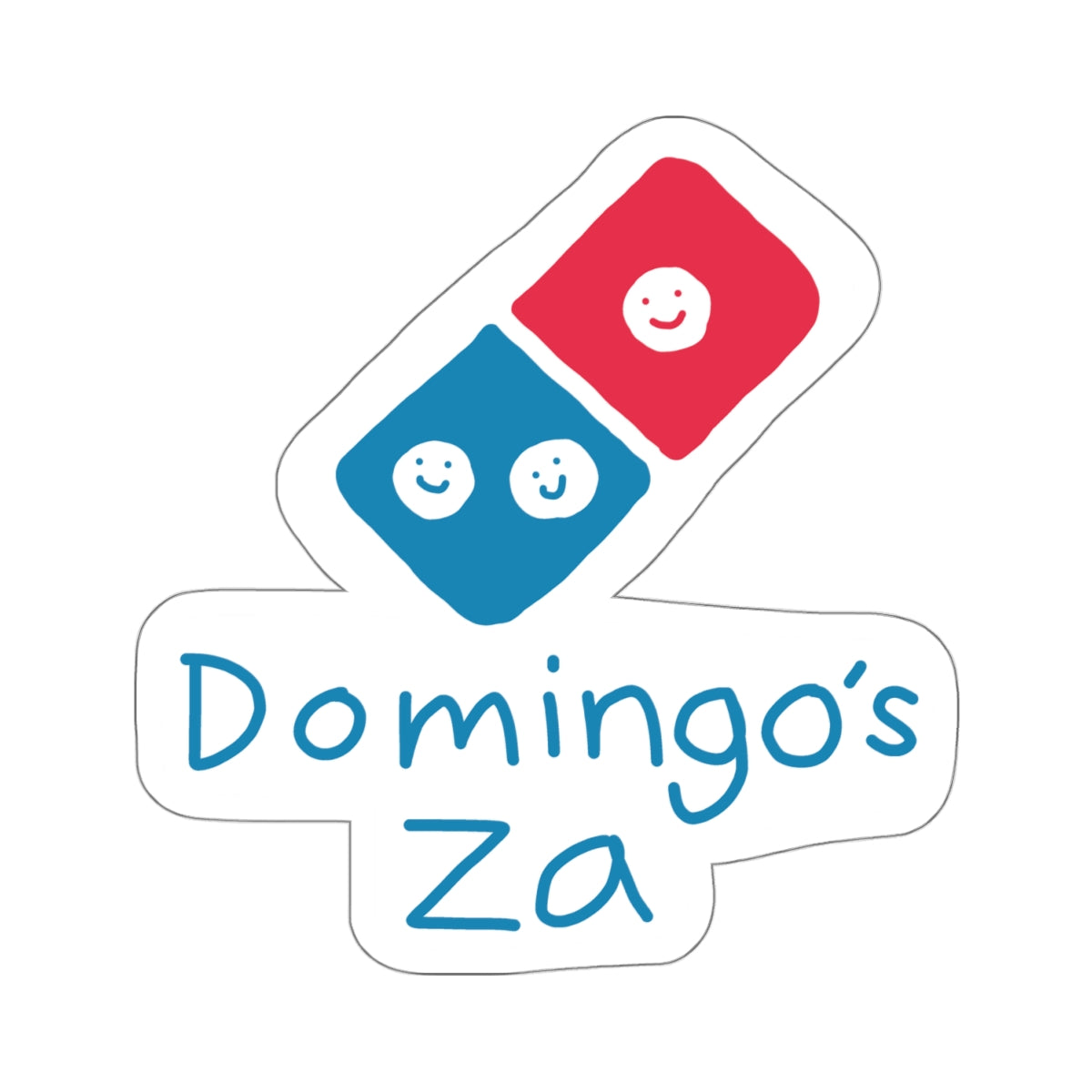 domingo's za sticker