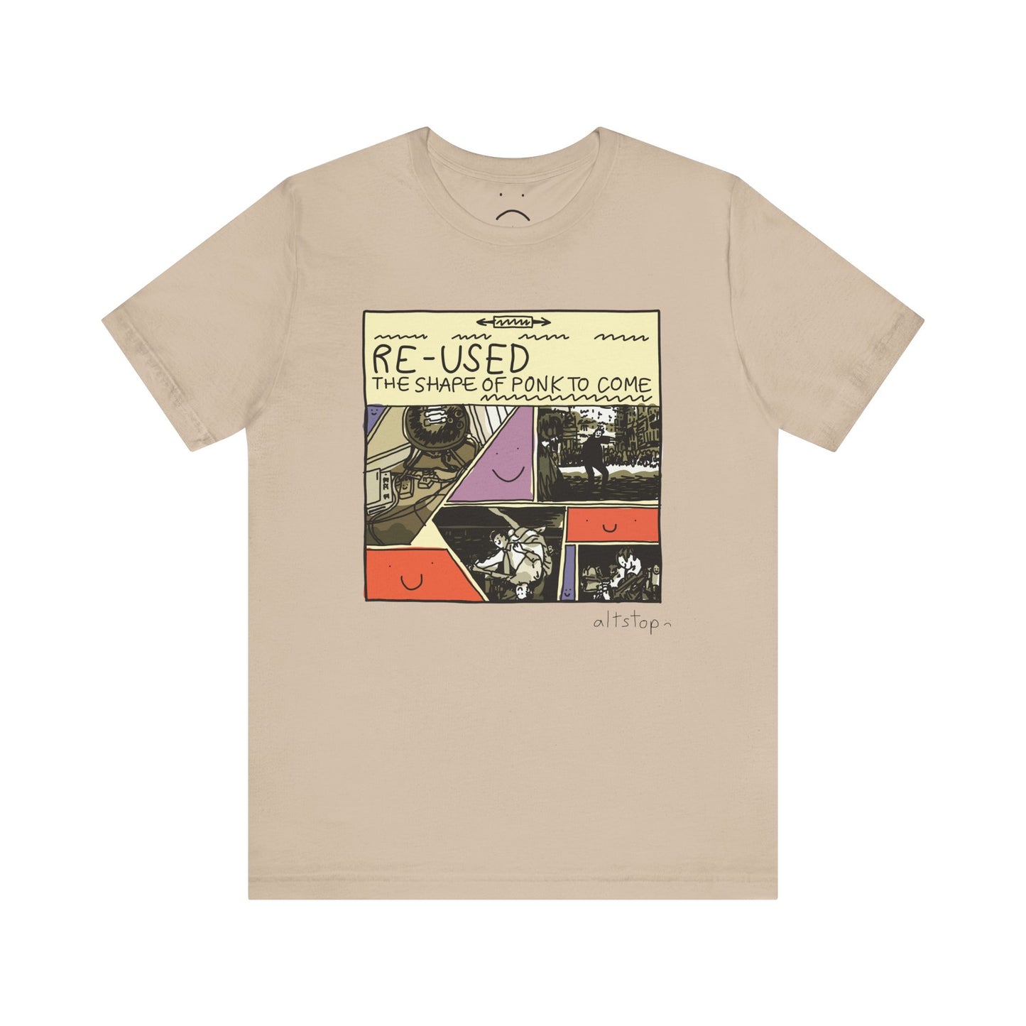 shape of ponk deluxe tee