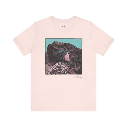 blue hair lands deluxe tee