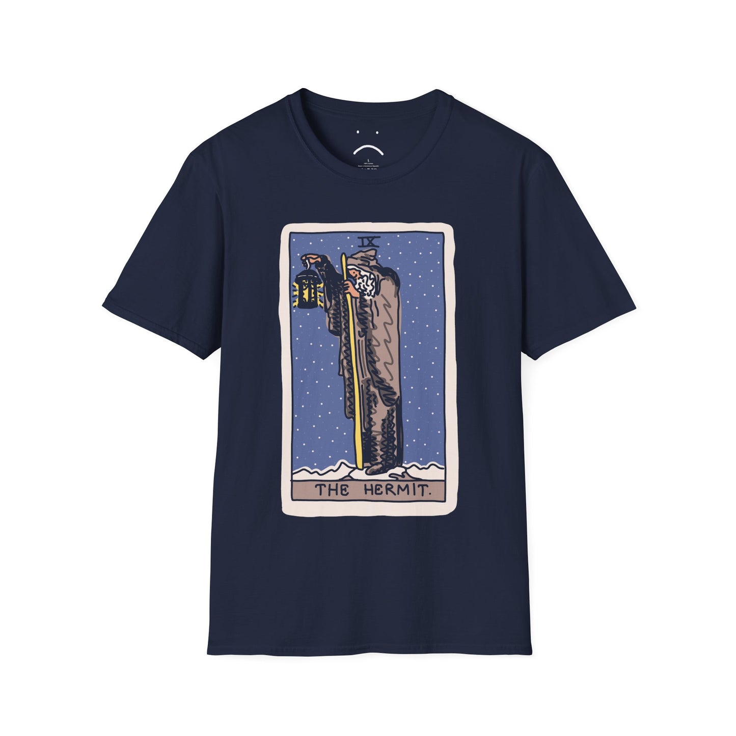 the hermit tarot card deluxe tee