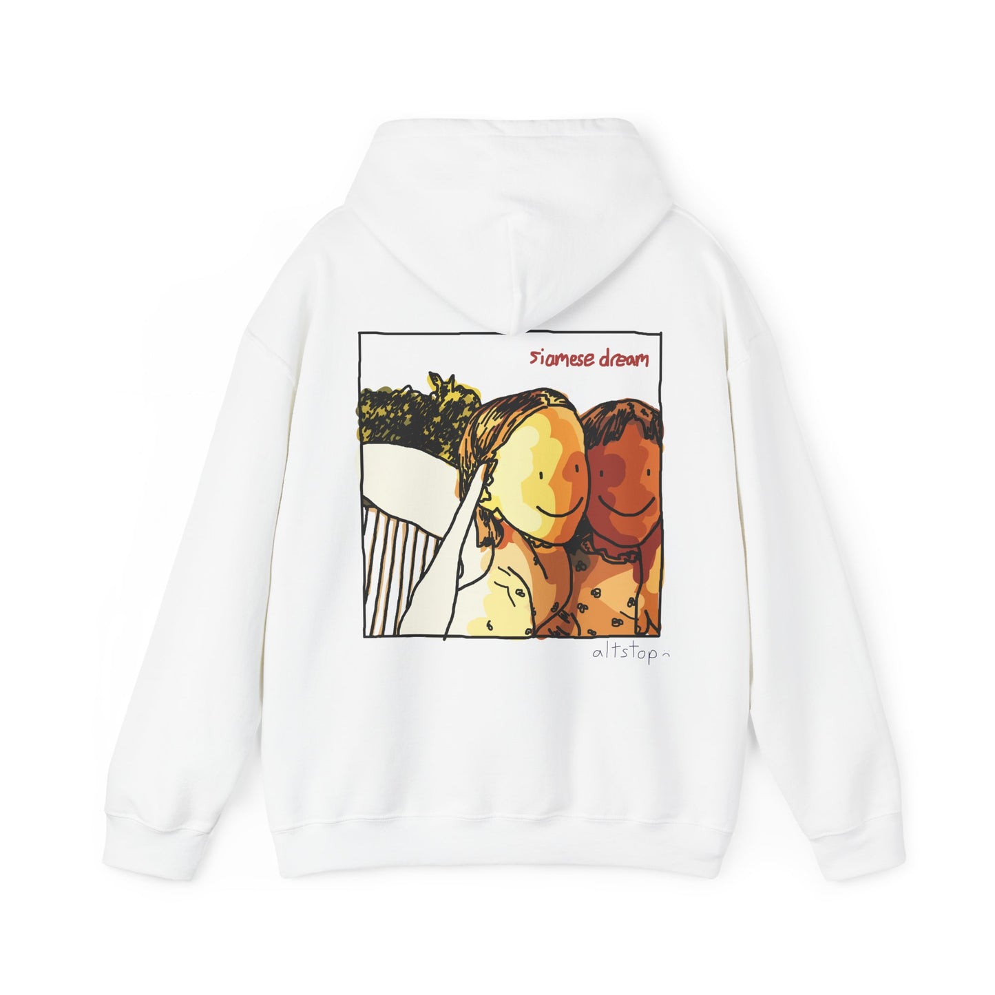 i <3 siamese dream hoodie