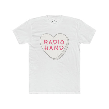 radio hand candy heart tee