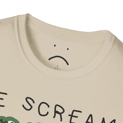 he scream at own ass tee