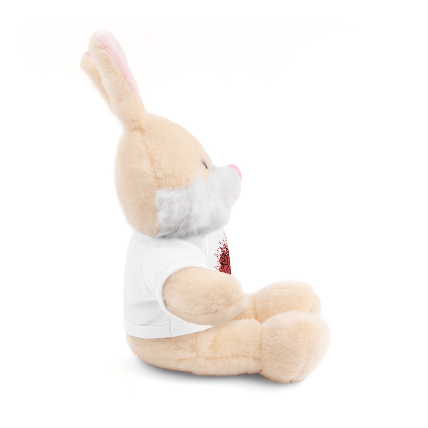 heart grenade animal plush