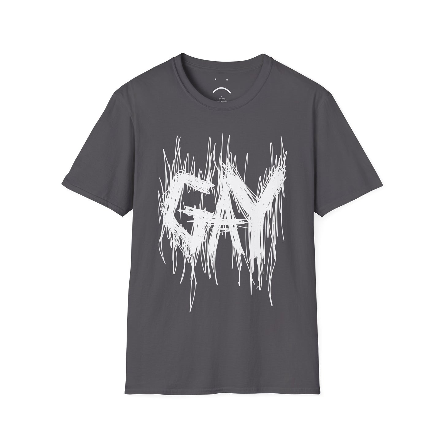 gay metal tee