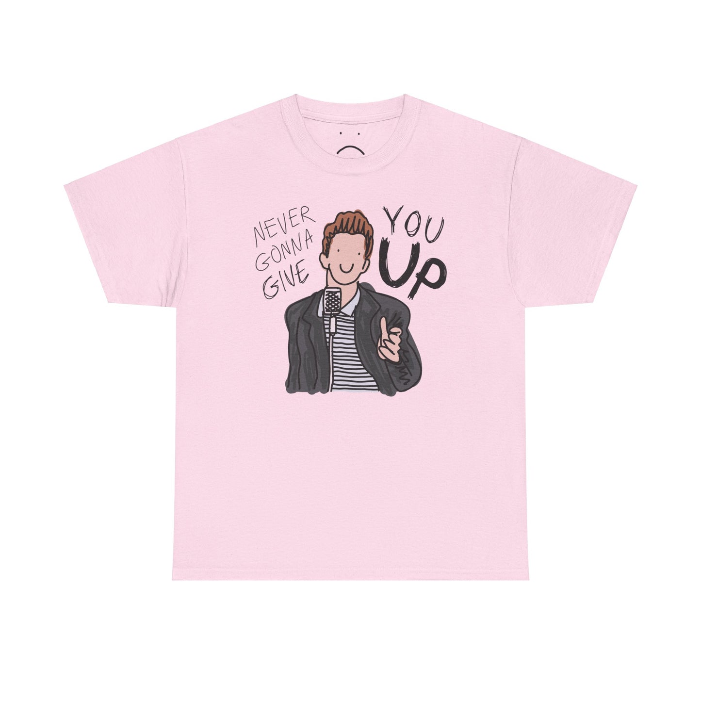 never gonna give you up tee