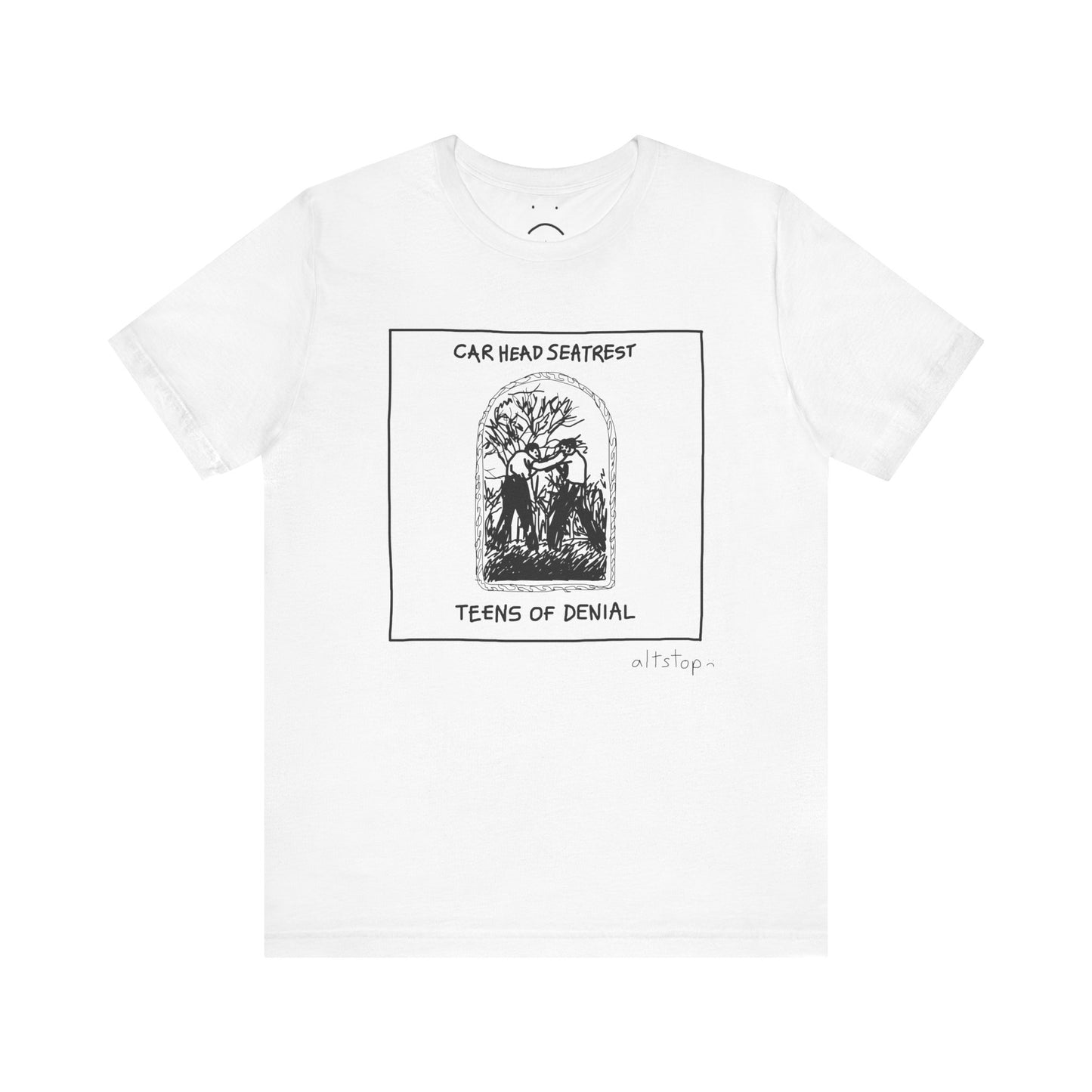 burly bois fighting in the woods tee