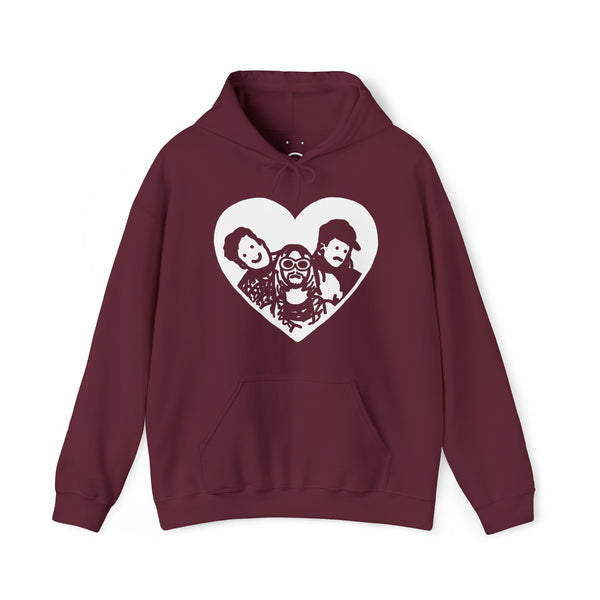 in utero heart hoodie