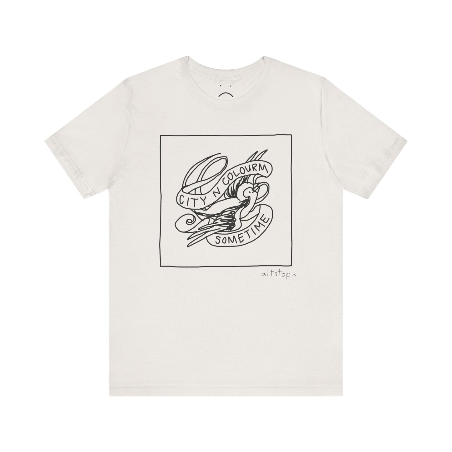 bird tattoo tee