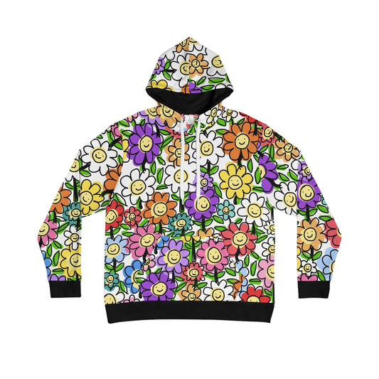 happy flowers hoodie #2