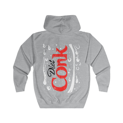 diet conk zip hoodie