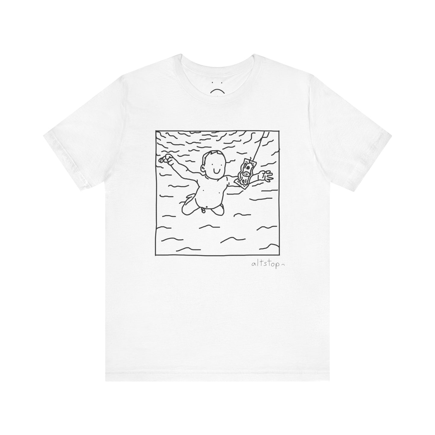 baby in the pool tee