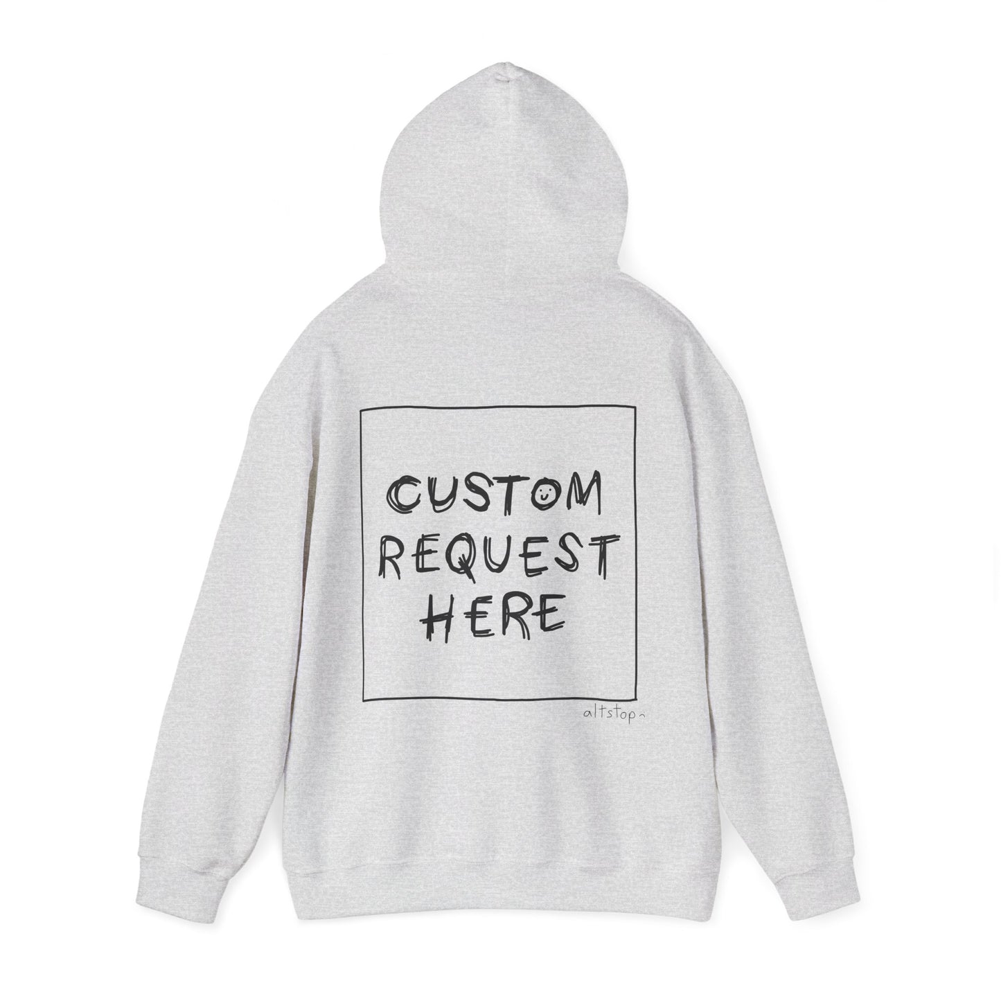 NEW! custom request hoodie :(