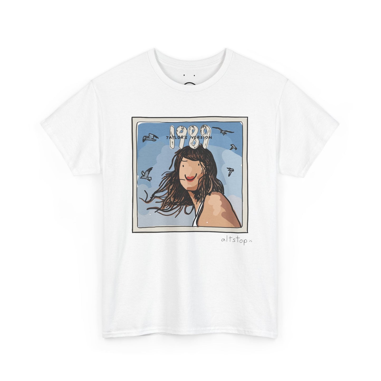 seagull woman deluxe tee