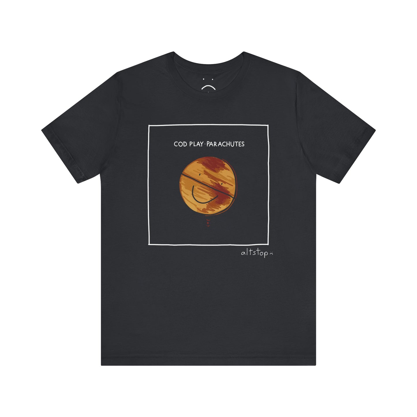 smiley globe deluxe tee