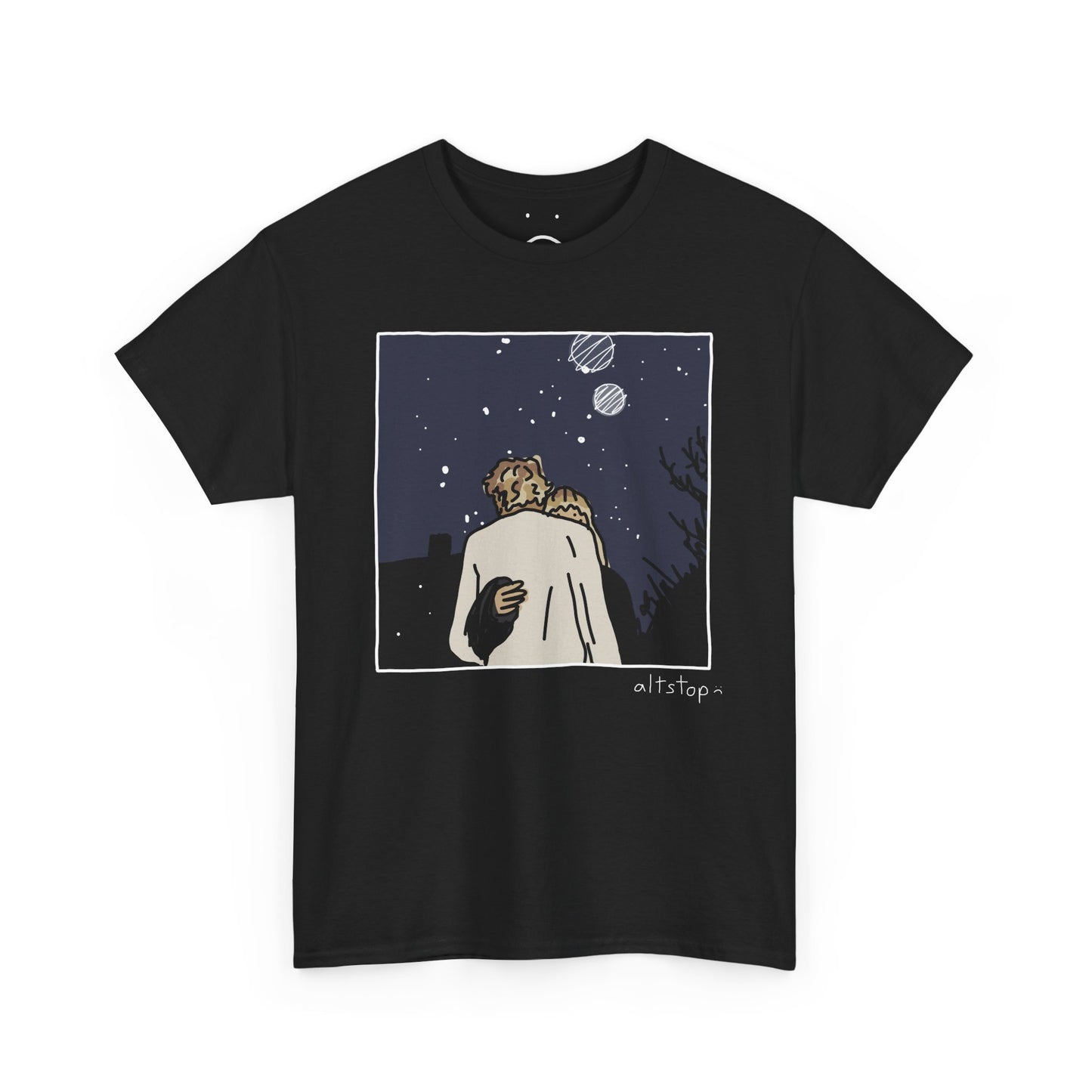 medieval snow day deluxe tee