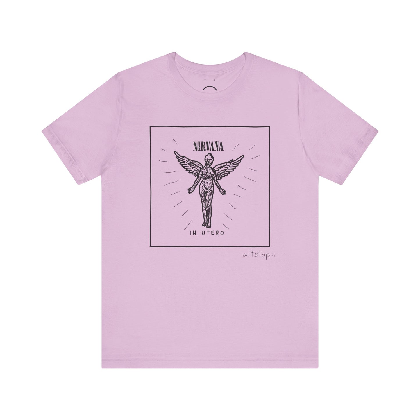 skinless angel woman tee