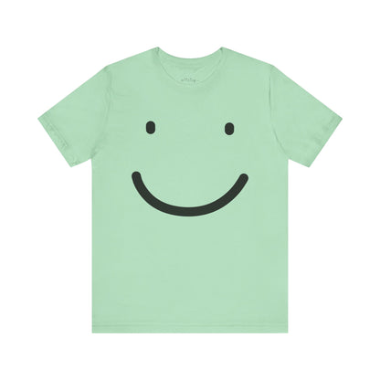 smiley logo tee