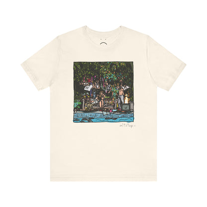 who let the girls out deluxe tee