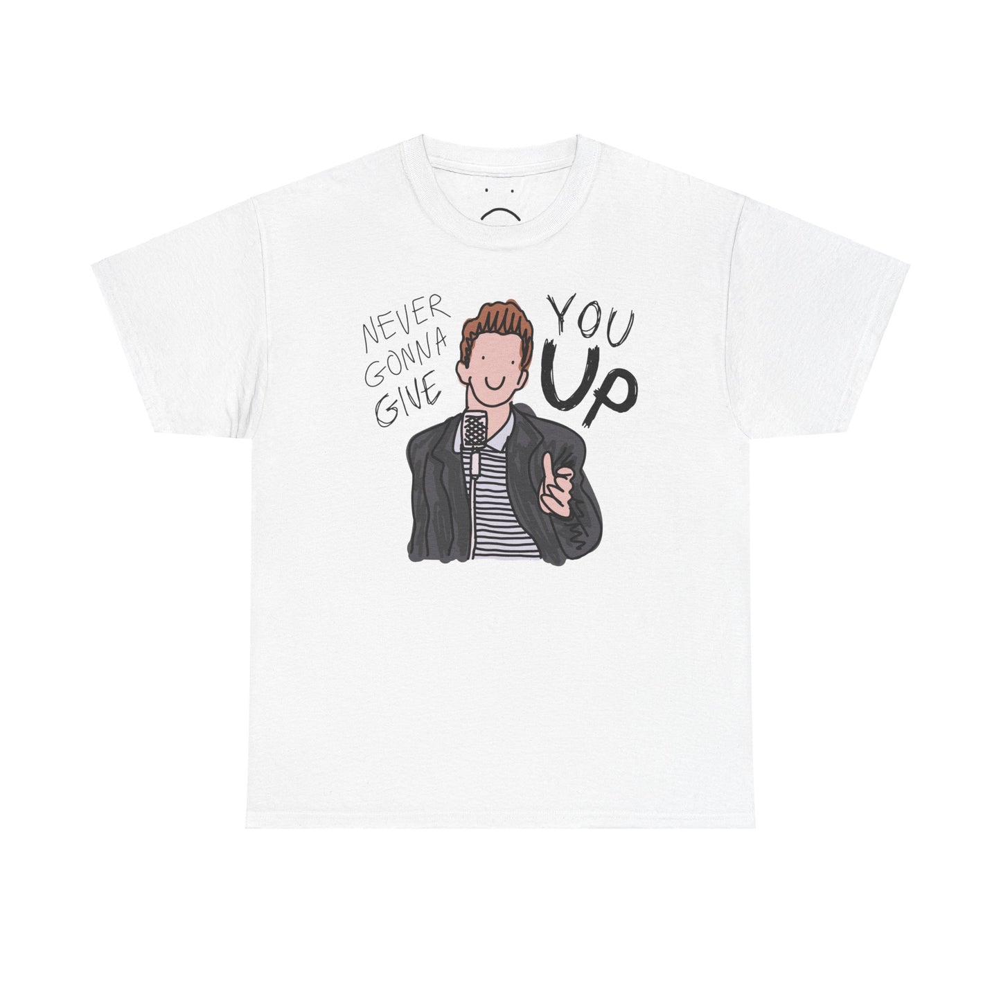 never gonna give you up tee