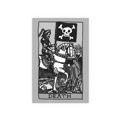 death tarot card poster