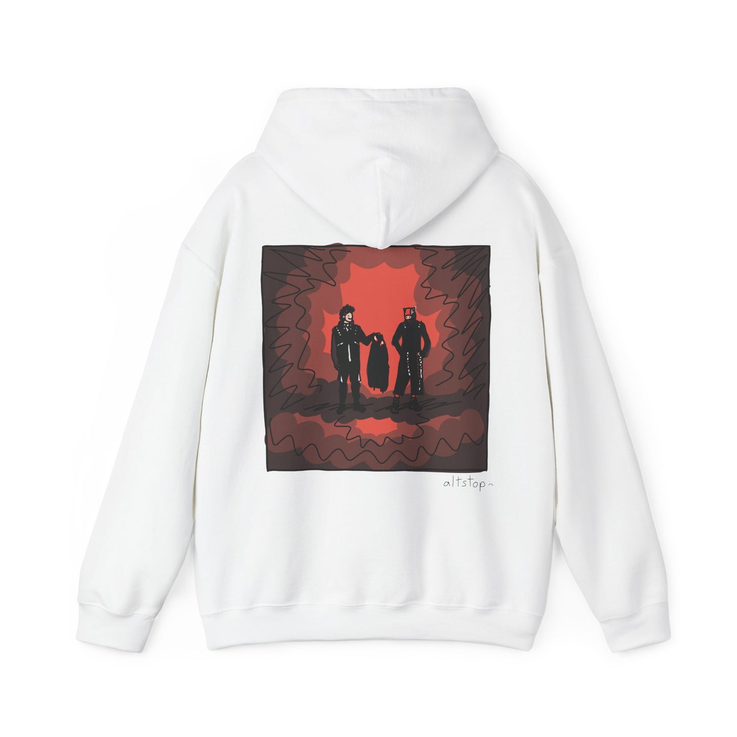 catboi and fren deluxe hoodie #2