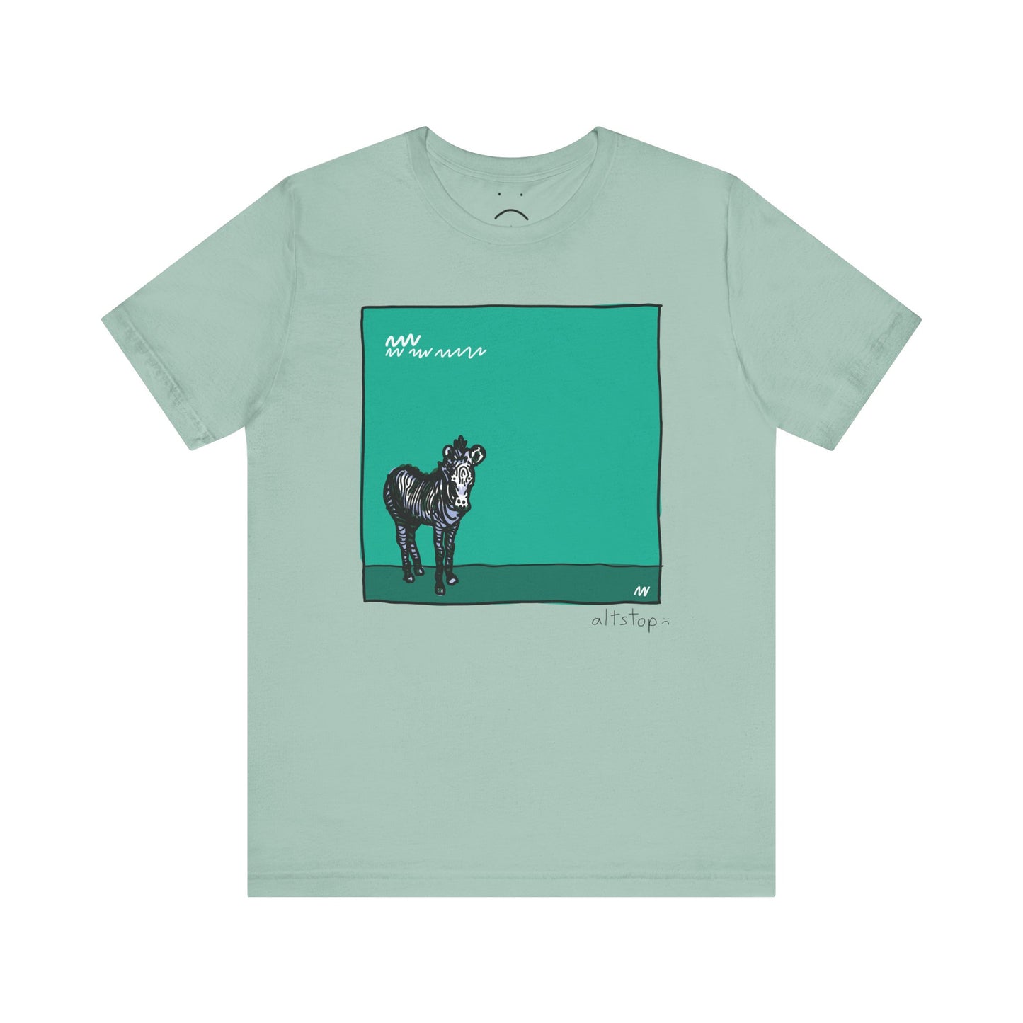 zebranaut deluxe tee