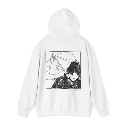 sad boi with a satellite dish hoodie